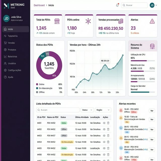 Dashboard do Síndico