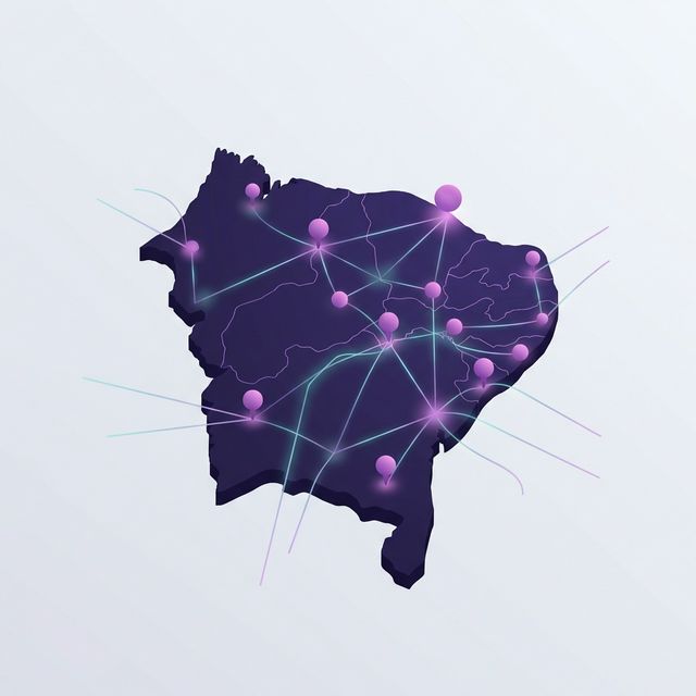 Mapa de Expansão Despensinha no Nordeste